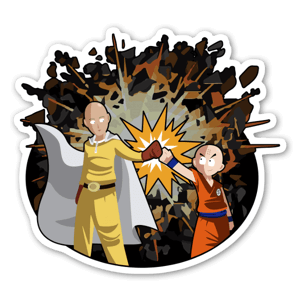 One Punch Man / Dragonball. Autorstwa Squareshop