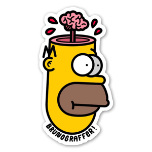 Naklejka Homer