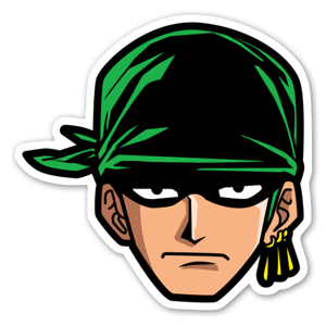 Naklejka anime