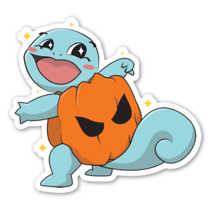 Naklejka Pokemon na Halloween